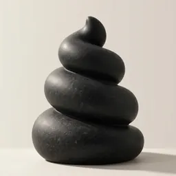 SHIT — silver sculpture
